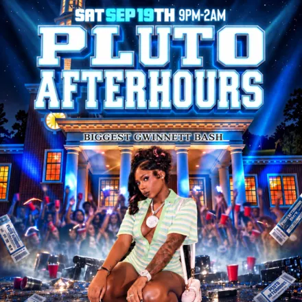 Pluto Afterhours flyer