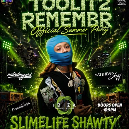 Slimelife Live flyer