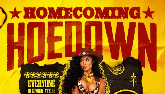 Homecoming Hoedown flyer